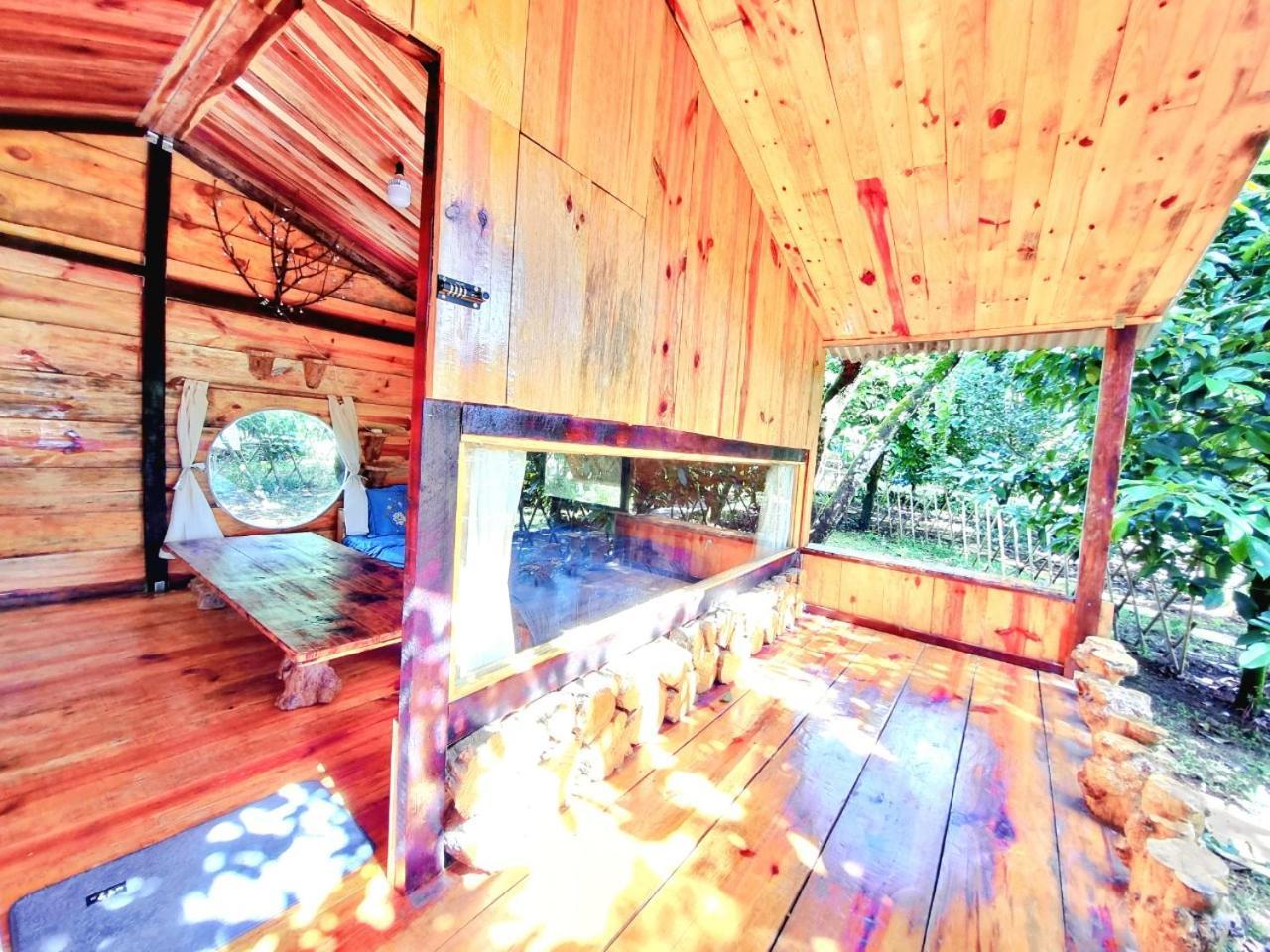 Homestay Vuon Trai Cay Nhiet Doi Vo Uu Garden 바오록 외부 사진