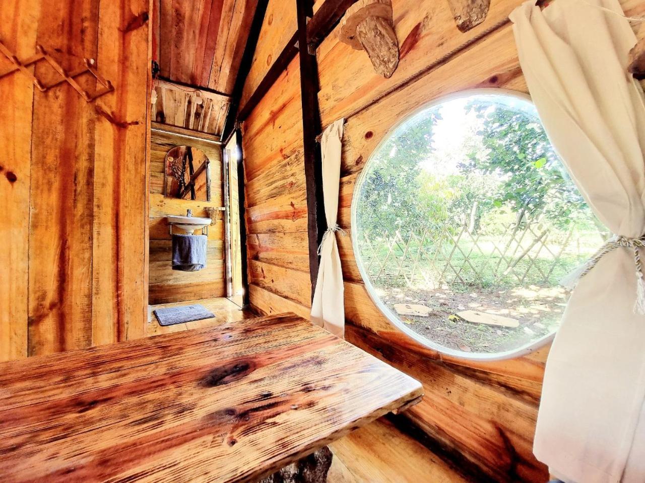 Homestay Vuon Trai Cay Nhiet Doi Vo Uu Garden 바오록 외부 사진