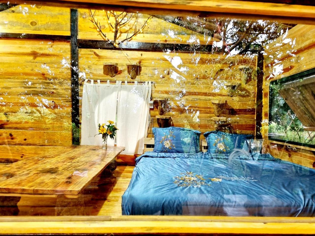 Homestay Vuon Trai Cay Nhiet Doi Vo Uu Garden 바오록 외부 사진