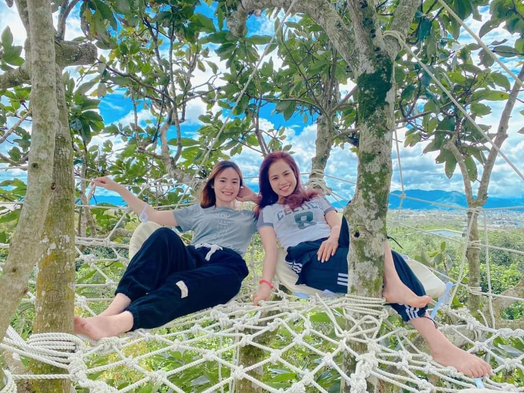 Homestay Vuon Trai Cay Nhiet Doi Vo Uu Garden 바오록 외부 사진