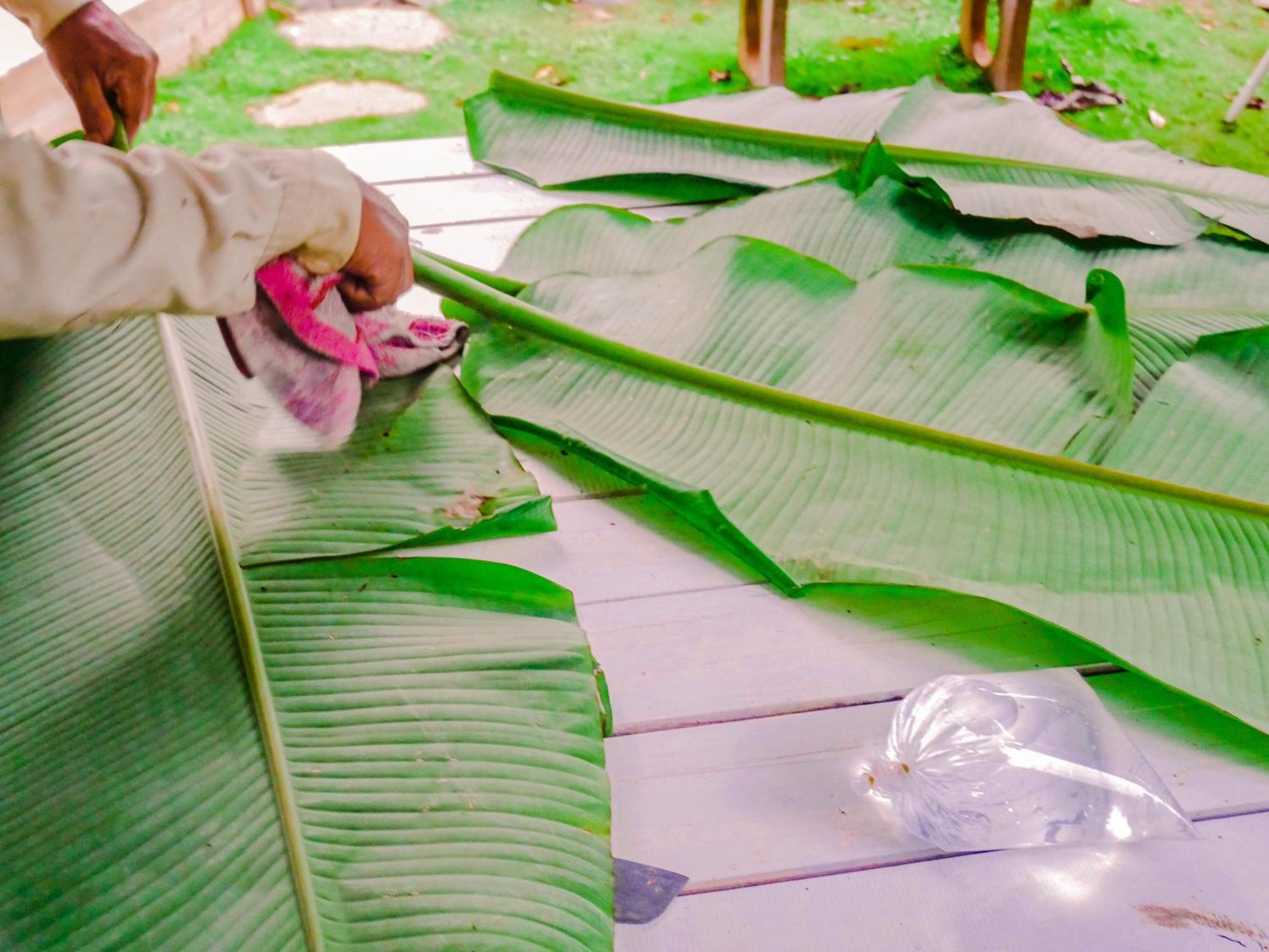 Homestay Vuon Trai Cay Nhiet Doi Vo Uu Garden 바오록 외부 사진