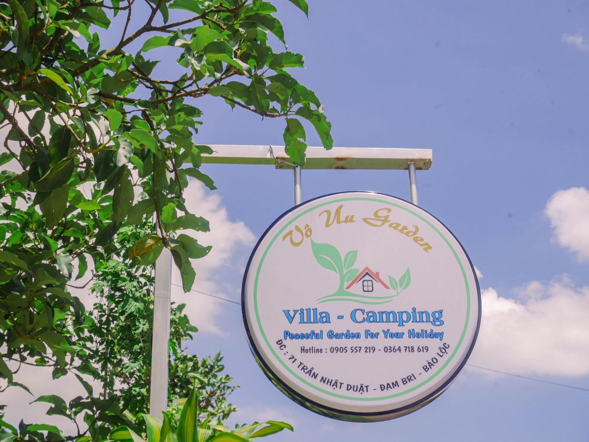 Homestay Vuon Trai Cay Nhiet Doi Vo Uu Garden 바오록 외부 사진